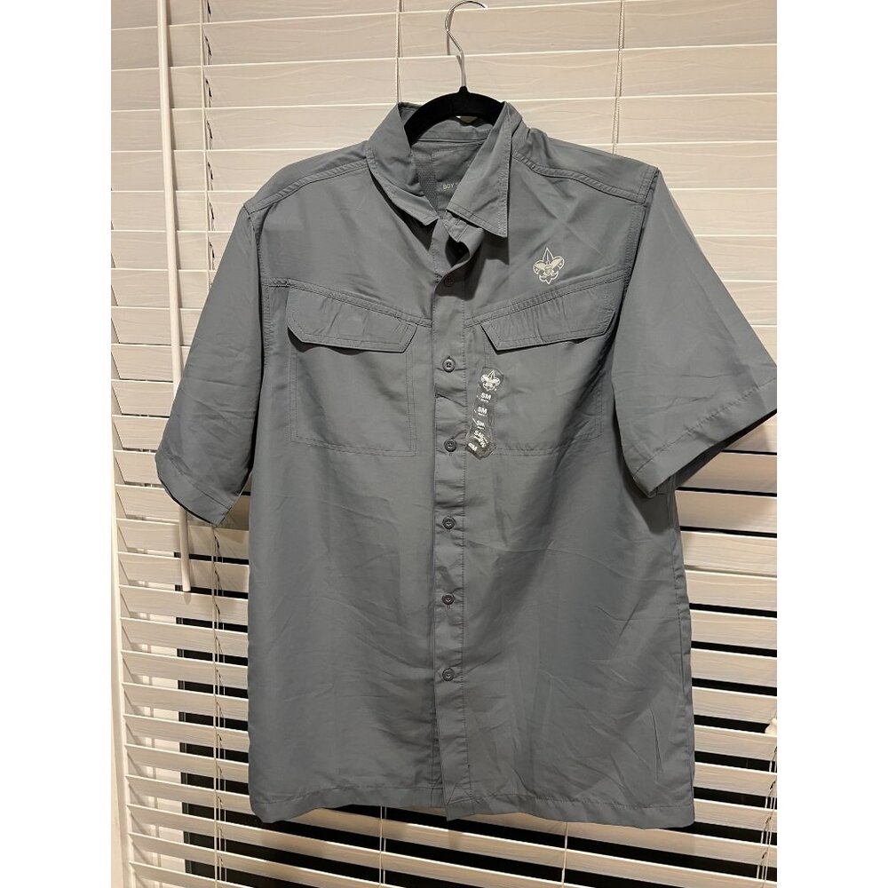 Boy Scouts of America Adventure Short Sleeve Button Up Shirt - Size S
